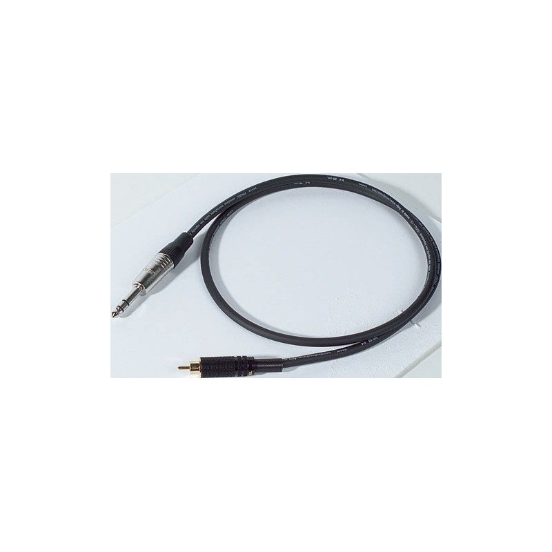 PROEL STAGE BLAST160LU1 kabel audio wtyk RCA - wtyk Jack 6.3 stereo, dł. 1m